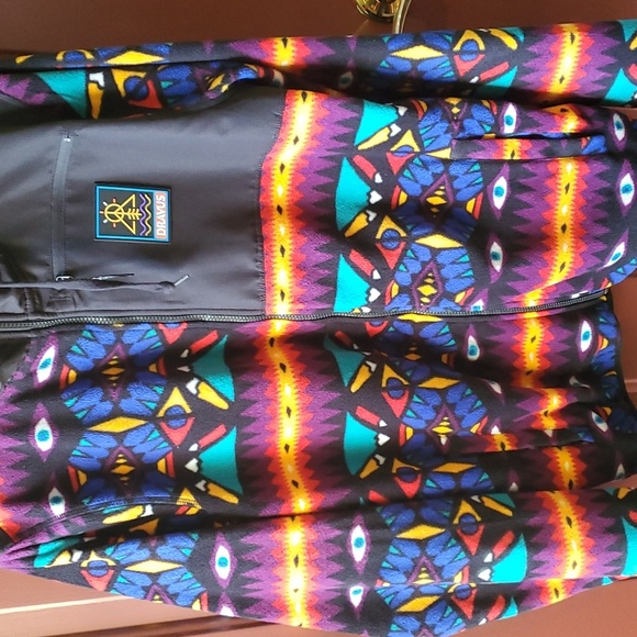 Colorful Patterned Men's Jacket - Picture 4 of 13